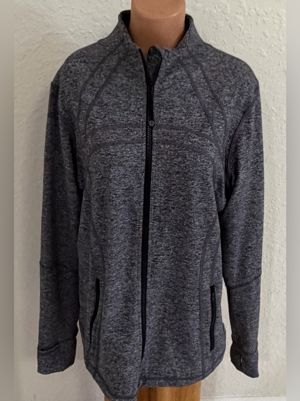 Lululemon Define Jacket in Heathered Black